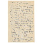 [MACHAY Ferdinand]. Correspondence of Fr. Machay (8 letters and correspondence cards) addressed to Helena and Francis Goc...