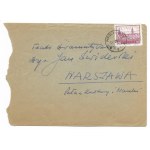 [KARPOWICZ Tymoteusz]. A handwritten letter from Timothy Karpowicz to actor Jan Swiderski as director of the Dramatic Theater...