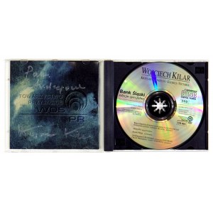 [KILAR Wojciech]. Odręczna dedykacja Wojciecha Kilara na jego płycie CD Krzesany, Angelus, Exodus, Victoria...