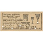 [KRAKÓW]. Krakowska Miejska Kolej Elektryczna. [1935-1937]. 5,7x12,3 cm.