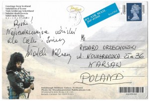 [NAHORNY Włodzimierz, korespondencja]. Trzy karty pocztowe z korespondencją Włodzimierza Nahornego z l. 1991-...