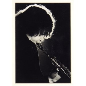 [LORD Leszek, photograph]. Photo by Leslaw Sagan depicting Leszek Żądło during a performance at the Jazz nad Od...