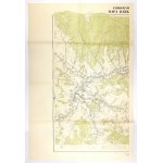 [MAŁOPOLSKA]. Photogrammetrische Karte von Rabka und Umgebung. Touristische Ausgabe. Farbige Karte in zweiteiliger Form. 92,...