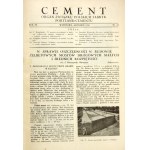 CEMENT. r. 1935-1936.