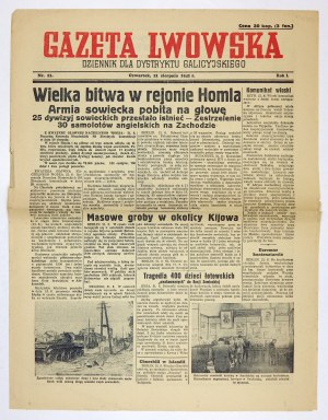 Gazeta Lwowska. R. 1, nr: 11: 21 VIII 1941.