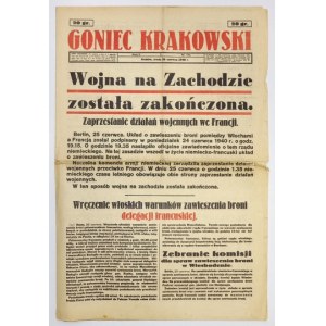 GONIEC Krakowski. R. 2, Nr. 145: 26. Juni 1940.