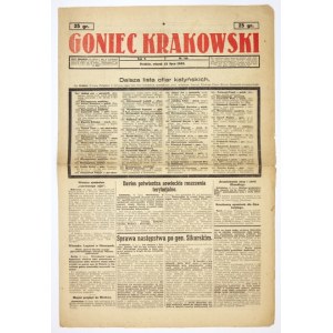 GONIEC Krakowski. R. 5, no. 160: July 13, 1943. with Further list of Katyn victims.
