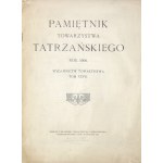 MEMORANDUM of the Tatra Society. Vol. 27: 1906. with complete plates.