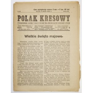 POLAK Kresowy. R. 2, Nr. 18: 2. Mai 1920.