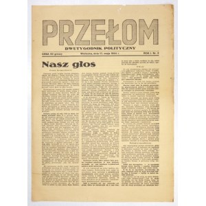 BREAK. R. 1, no. 2: 17 May 1944 Hitler's diversionary issue.