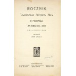 ANNUAL der Gesellschaft der Freunde der Wissenschaft in Przemyśl. Bd. 3: [...] für das Jahr 1913-1922.