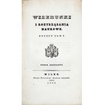 WIZERUNKI i Roztrząsania Naukowe. Poczet nowy, t. 11: 1836.