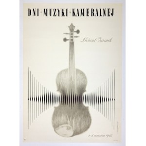 HOŁDANOWICZ Leszek - Dni Muzyki Kameralnej. Łańcut - Zamek. 1963.