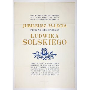 Ludwik Solski's jubilee. 1951.
