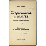 D. Kęszycki - Udział Śremu w Powstaniu Wiekopolskiem. 1932.