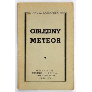 J. LASKOWSKI - Obłędny meteor. Relacja z procesu norymberskiego. 1948.