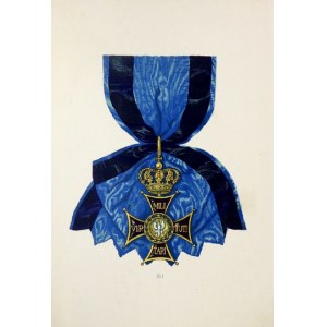 ŁOZA Stanisław - Order of the Virtuti Militari. Warsaw 1920 - Zakł. Graf. Min. of Military Affairs. 4, p. XXIII, [1], tabl....