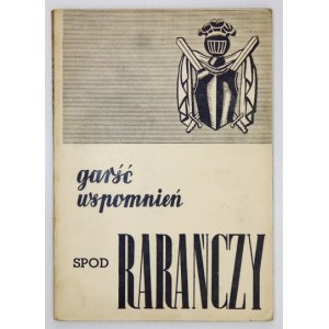 OLAS Feliks - Eine Handvoll Erinnerungen aus dem Rarańcza-Gebiet. Zusammengestellt und für den Druck vorbereitet ... Warschau 1938, Kreis 2 p....