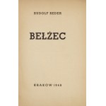 [Nr. 12]: REDER Rudolf - Belzec. Krakau 1946. Zentrale Jüdische Historische Kommission. 8, s. 65, [4]....