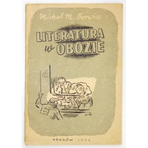 [Nr. 15]: BORWICZ Michał M[aksymilian] - Literatur im Lager. Krakau 1946. Zentrale Jüdische Historische Kommission. 8,...