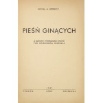 [No. 32a]: BORWICZ Michal M[aksymilian] - Song of the Disappeared. From the history of Jewish creativity under Nazi occupation....