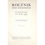 Jahrbuch der Ostgebiete und Kalender für das Jahr 1937. Veröffentlichungen Jahr 3. Unter der Redaktion von Ludwik Grodzicki....