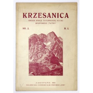 CRESANICA. R. 1, no. 2: VI 1933.