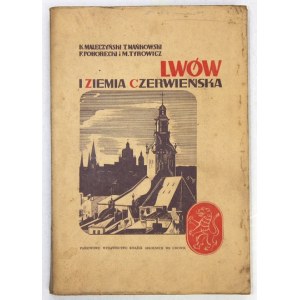 LWÓW i Ziemia Czerwieńska. Lwów [1938]. Państw. Wyd. Książek Szk. 8, s. 324, mapy 2....