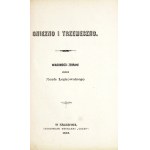 ŁEPKOWSKI Józef - Gniezno and Trzemeszno. News collected by ... Kraków 1863; druk. Czas. 16d, p. [2], 45....