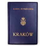 ESTREICHER Karol - Kraków. Ein Führer für Besucher der Stadt und ihrer Umgebung. 103 Stiche und Stadtplan....