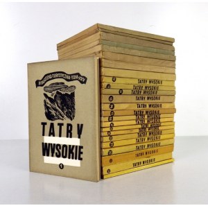 W. PARYSKI - Die Hohe Tatra. Teil 1-25. Vollständige Erstausgabe.