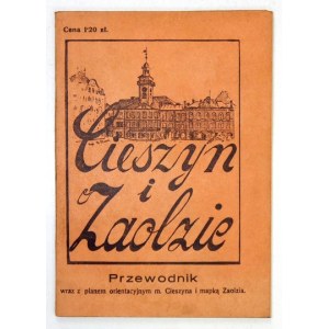STIASNY Bronisław - Cieszyn und Zaolzie. Ein illustrierter Leitfaden. Cieszyn [1938]. Eigene Auflage. 16d, S. 96, Plan rozkł....