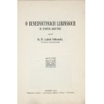 SOBKOWSKI Ludwik - O benedyktynach lubińskich w Starym Gostyniu. Poznań 1913. Nakł. autora. 8, s. 37....