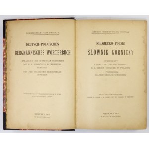 PIESTRAK Feliks - Niemiecko-polski słownik górniczy opracowany z okazyi 50-letniego istnienia c....