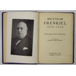 ŚWIERCZEWSKI E. - Mieczyslaw Frenkiel. 1928. mit Widmung des Schauspielers.