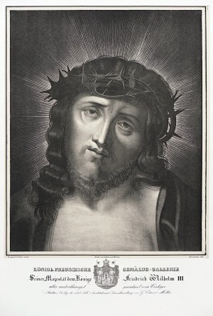 Rafael Santi, G. Eduard Muller, Chrystus w koronie cierniowej, lata 1830-1840