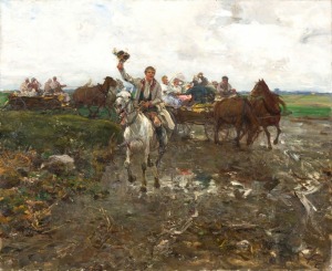 Alfred Wierusz-Kowalski, POLSKI ORSZAK WESELNY, PO 1900