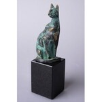 Robert Dyrcz, Kot (brąz, wys. 21,5 cm)