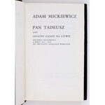 MICKIEWICZ Adam - Pan Tadeusz. Warszawa, 1990 [oprawa artystyczna]