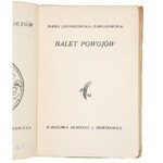 PAWLIKOWSKA Marja – Balet powojów. Warszawa, 1935 [dedykacja autorki]