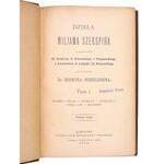 SZEKSPIR William - Dzieła [10 t. w 8 wol.]. Lwów 1895-1897
