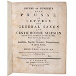 [WOJNA SIEDMIOLETNIA / POLONICA] Zbiór broszur, listów i publikacji o charakterze polemicznym związanych z wojną siedmioletnią, wydanych w latach 1756-1757 [klocek]