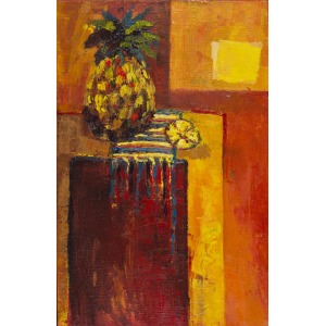 Beata Gaudy, Żółty stół z ananasem