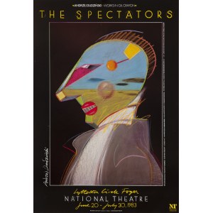 Plakat The Spectators - proj. Andrzej DUDZIŃSKI (ur. 1945)