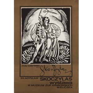 Plakat do wystawy Stanisława Skoczylasa - proj. Janusz WYSOCKI (ur. 1937)