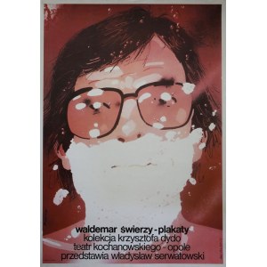 Plakat do wystawy własnej Portrety i autoportrety - proj. Waldemar ŚWIERZY (1931-2013)