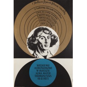 Plakat [Mikołaj Kopernik] - proj. Zygfryd GARDZIELEWSKI (1914-2001)