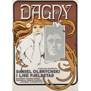 Plakat Dagny - proj. Jakub EROL (1941-2018)
