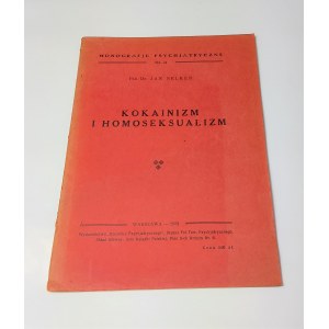 Nelken, Kokainizm i homoseksualizm, Warszawa 1931 r.