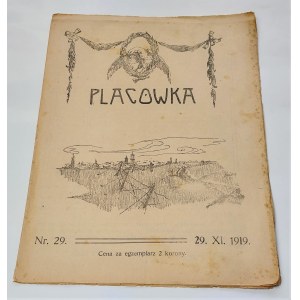 Placówka tygodnik wojskowy, społeczny, naukowy i literacki 1919 r.